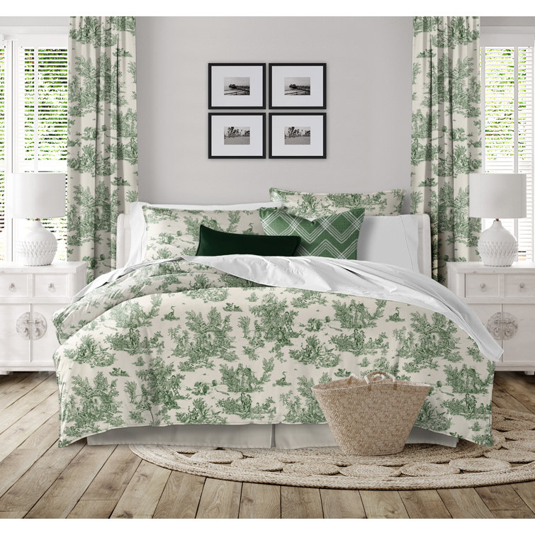 The Tailor's Bed Toile De Jouy Standard Cotton 0 Comforter Set Wayfair